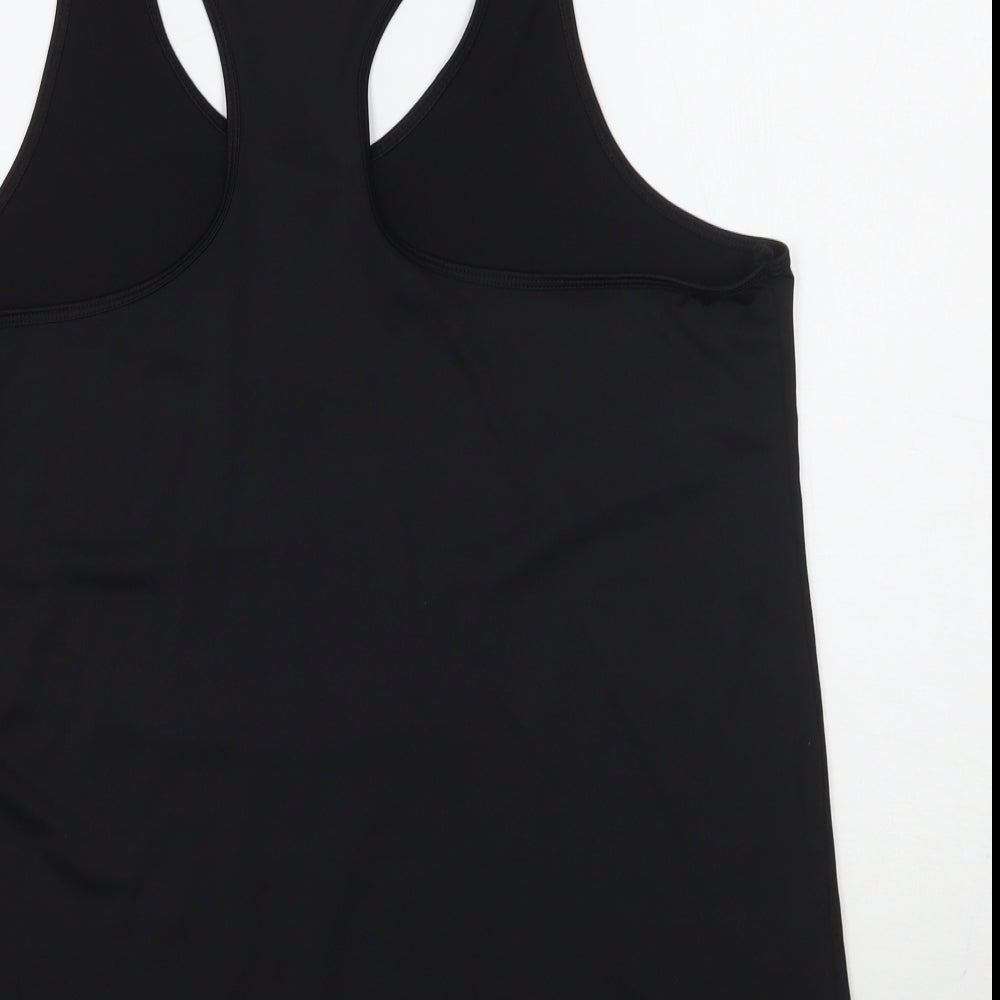 Womens UK Size L Matalan Black Basic Tank