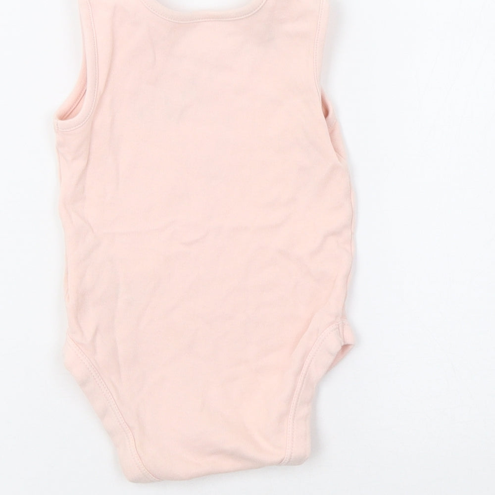 George Baby Pink Romper One-Piece Size 12 Months
