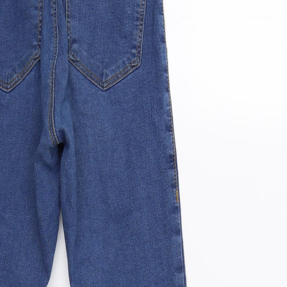 Topshop Womens Blue Skinny Jeans Size XS L28 in