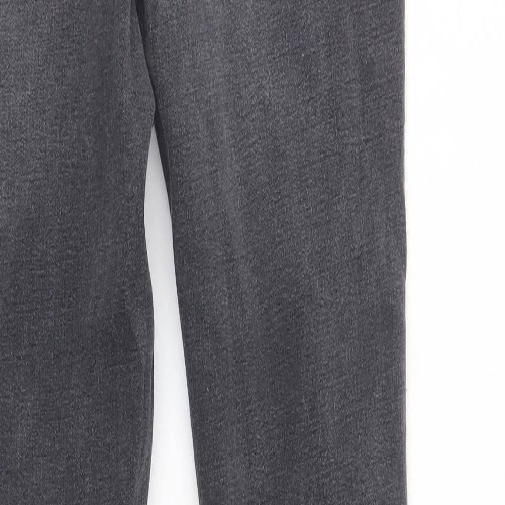 Brand and care label for Primark women’s grey skinny jeans, size UK 10, 28-inch leg