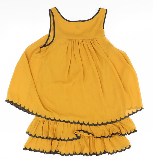H&M Womens Orange A-Line Size 8