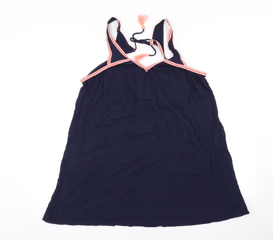 Additional front view of George women’s blue a-line, size M