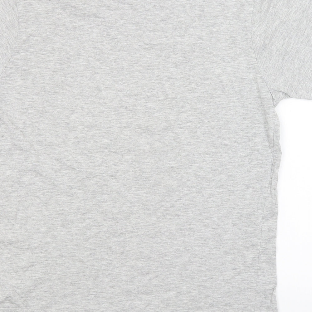 Mens UK Size M Cedar Wood State Grey T-Shirt