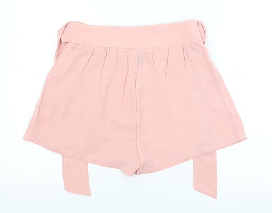 SheIn Womens Pink Hot Pants Shorts Size S