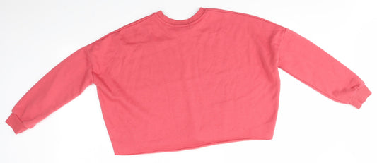 Primark Womens Pink Pullover Jumper Size 2XS