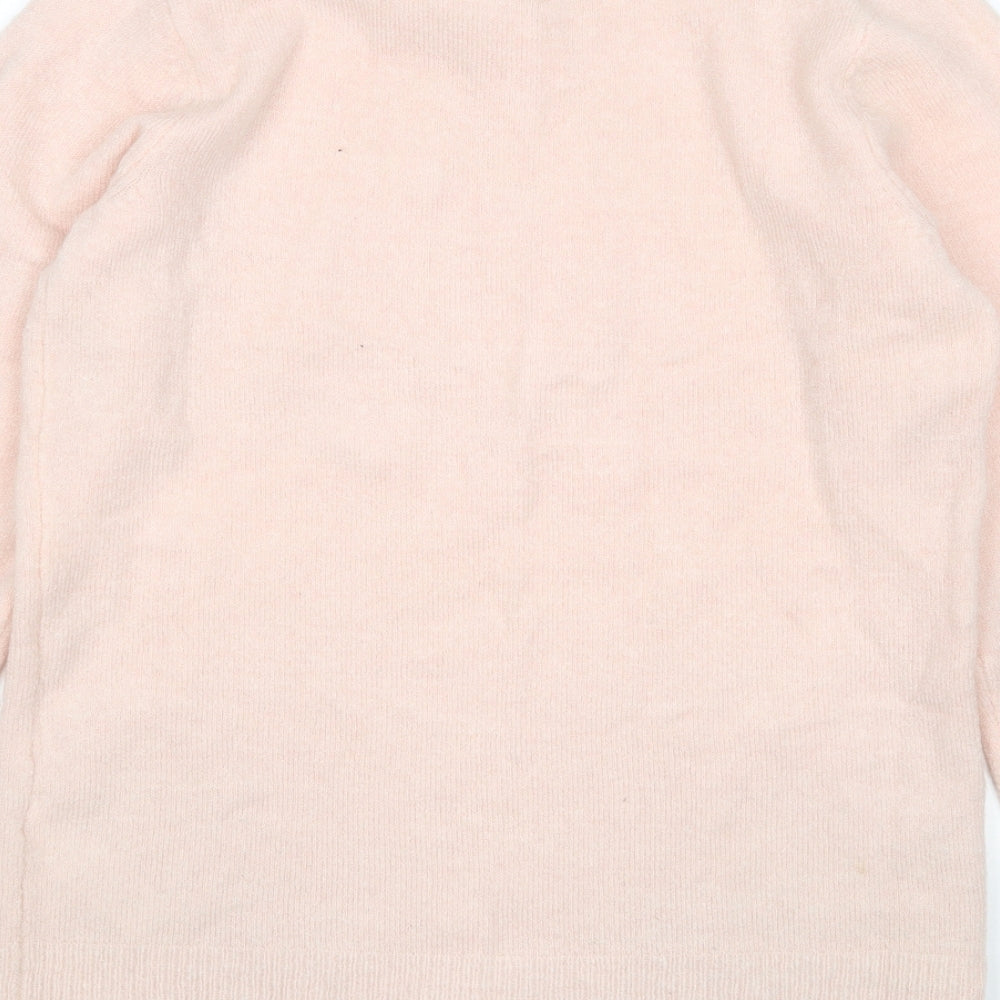Womens UK Size 8 Dorothy Perkins Pink Pullover Jumper