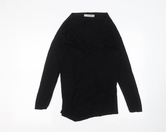 Womens UK Size 10 ASOS Black Cardigan Jumper