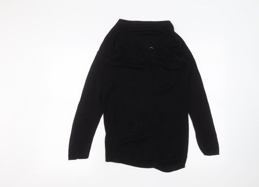 Womens UK Size 10 ASOS Black Cardigan Jumper