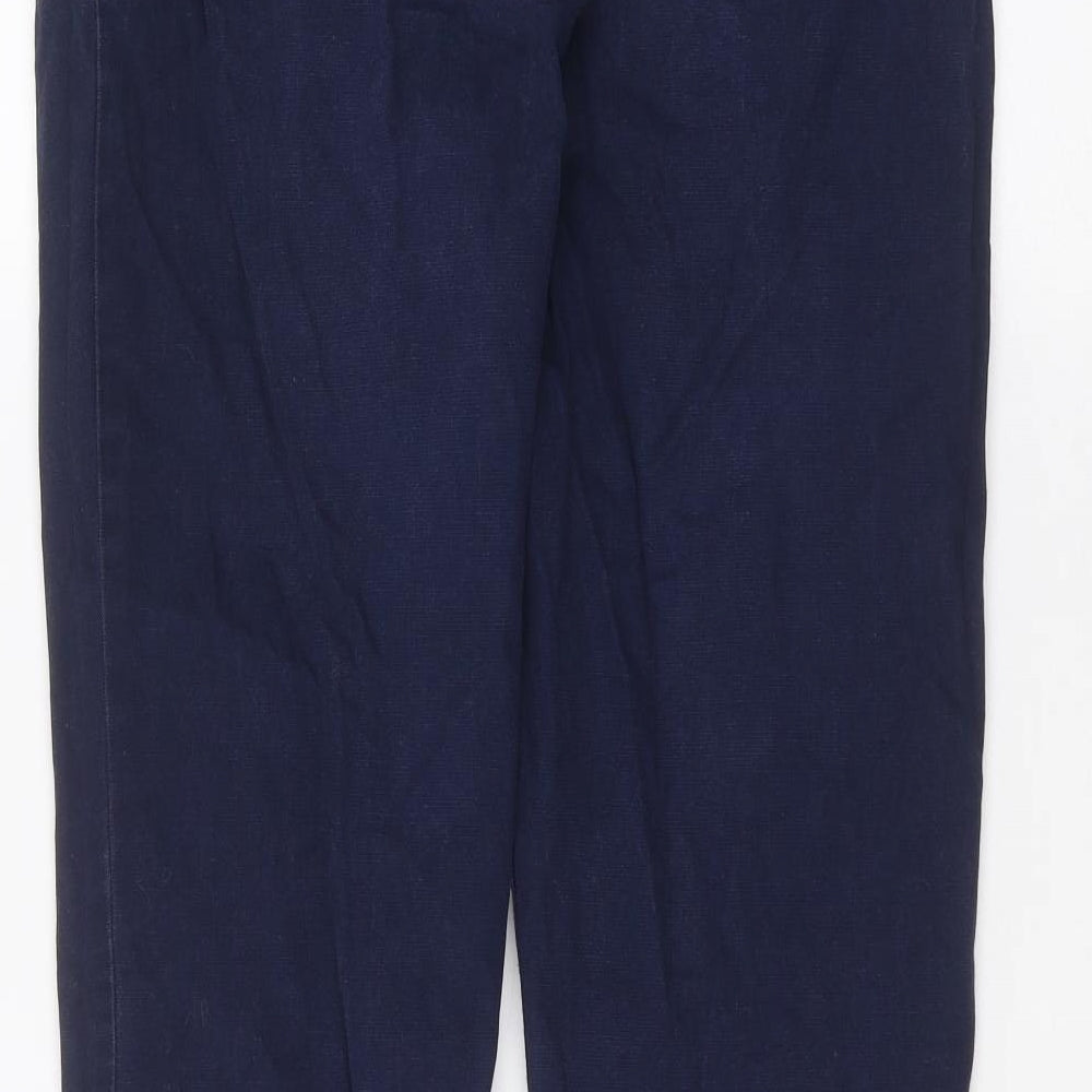Brand and care label for Next women’s blue skinny jeans, size UK 10, 29-inch leg