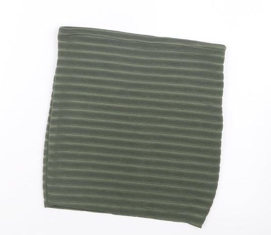 Miss Selfridge Womens Green Mini Skirt Size 6