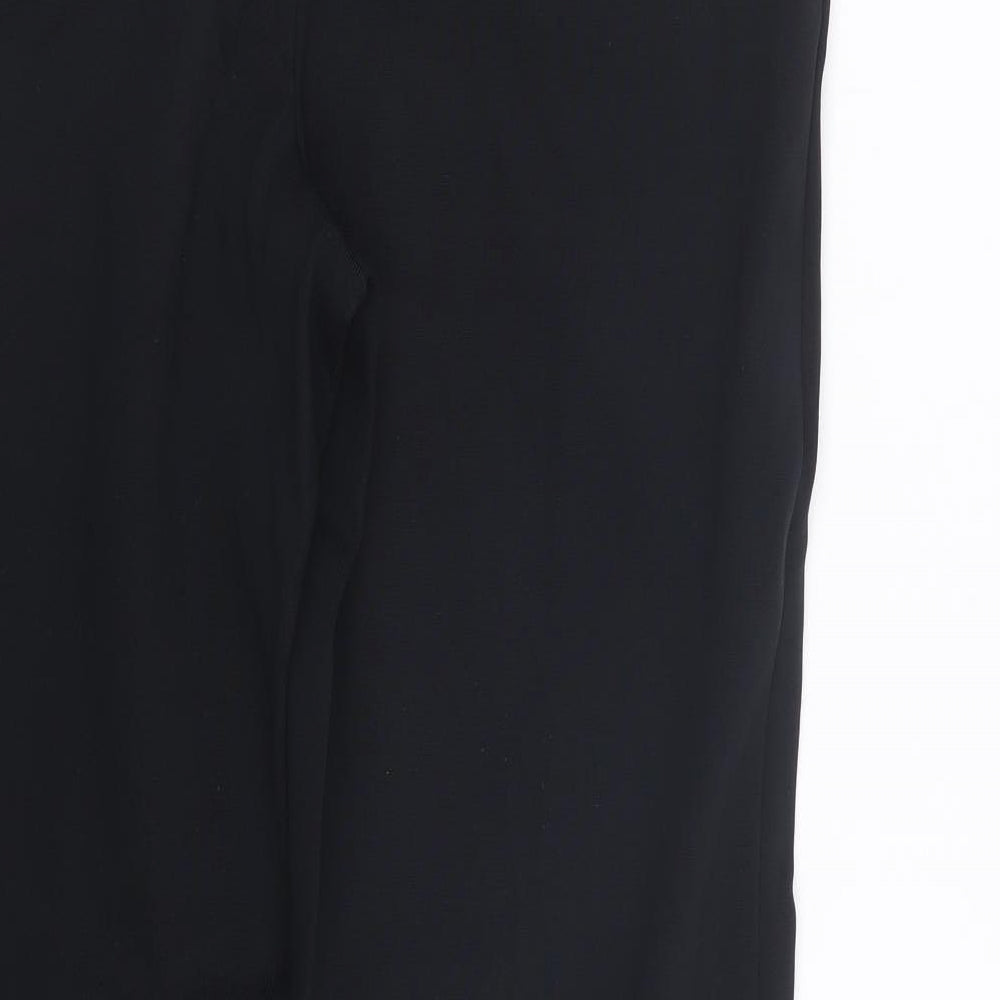 Womens UK Size 14 Marks and Spencer Regular Fit Black Trousers
