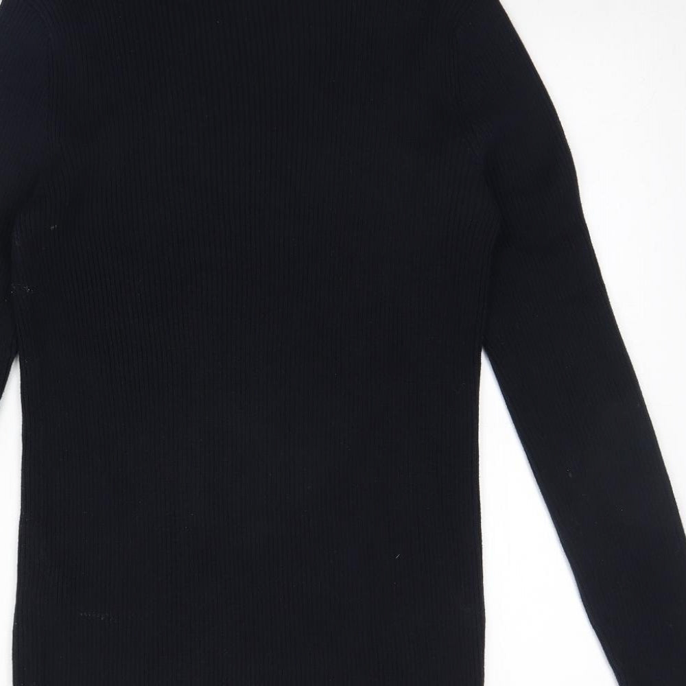 New Look Mens Blue Pullover Jumper Size S