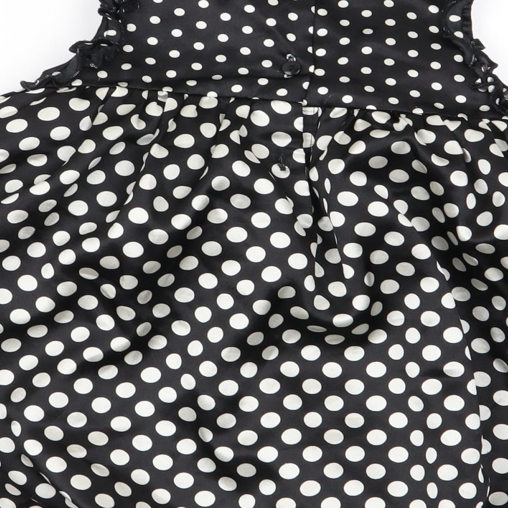 Asda George Girls Multicoloured Polka Dot Fit & Flare Size 9-12 Months
