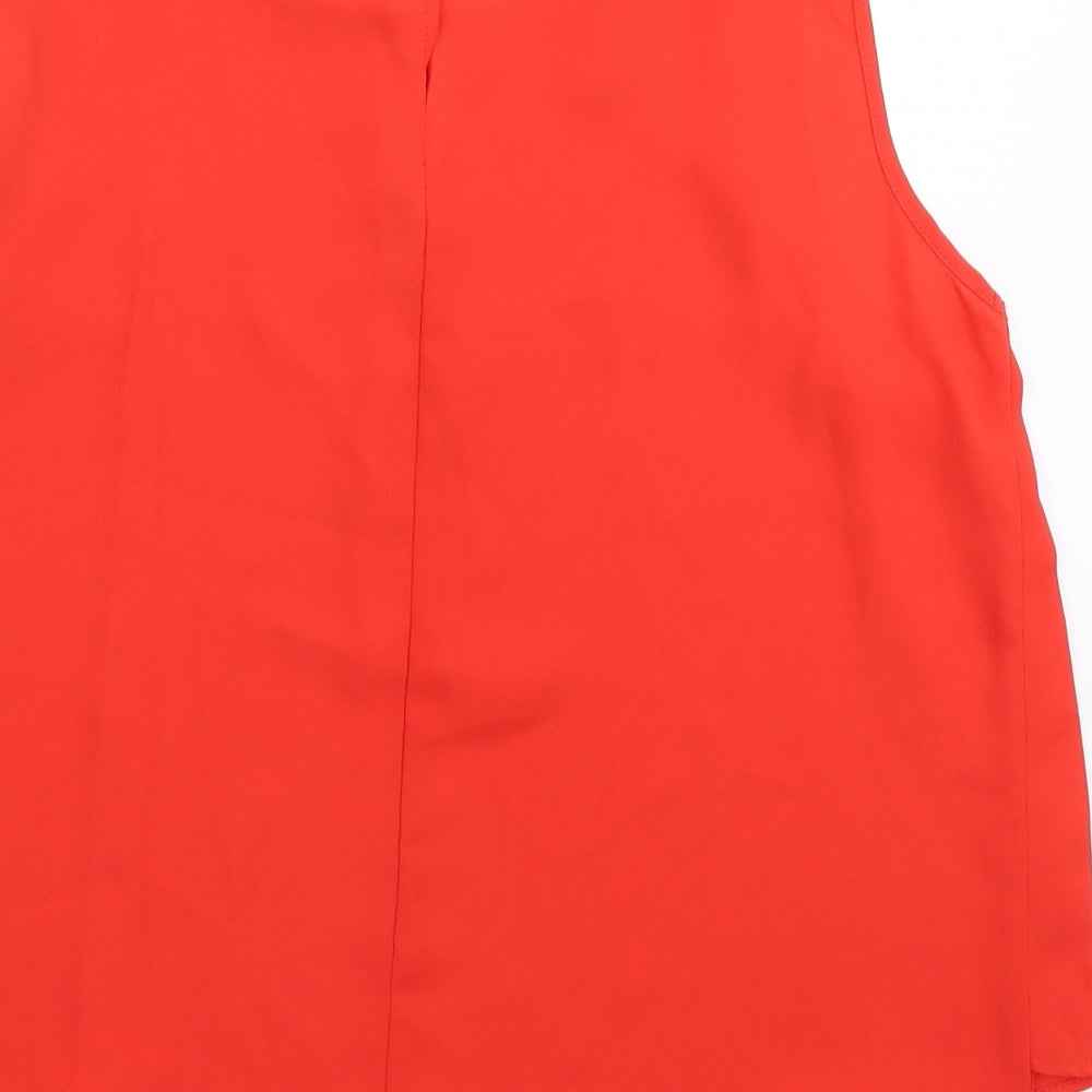 Primark Womens Red Basic Tank Size 10