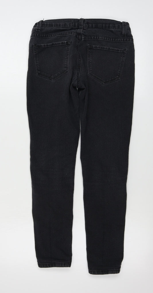 FOREVER 21 Womens Grey Skinny Jeans Size 28 in L23 in