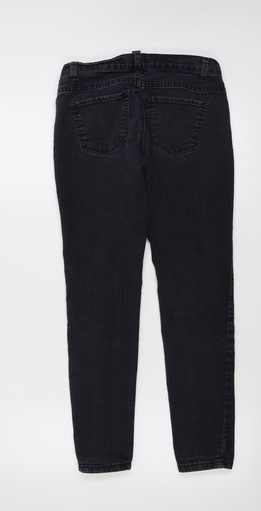 FOREVER 21 Womens Black Skinny Jeans Size 28 in L24 in