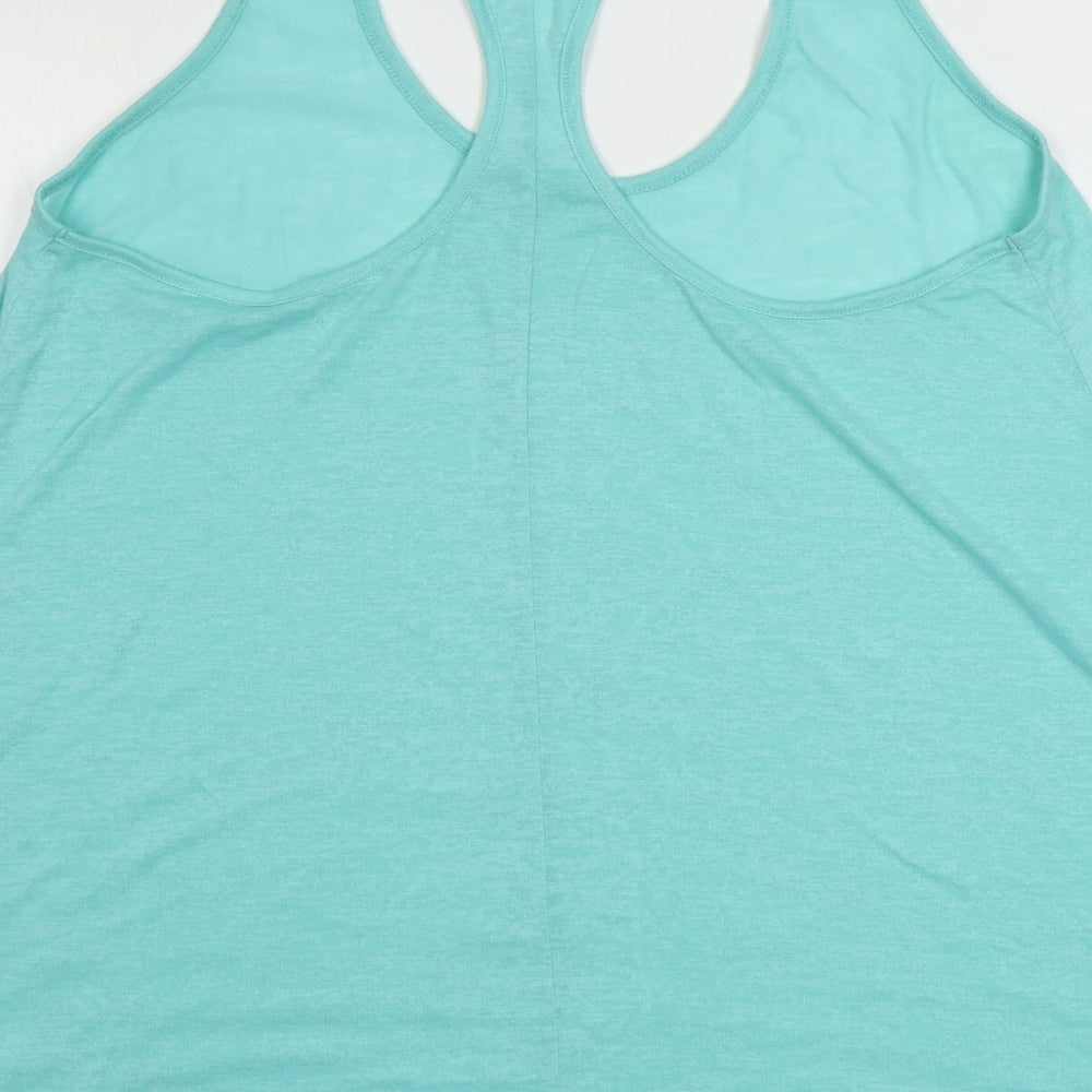 Papaya Womens Green Basic Blouse Size M