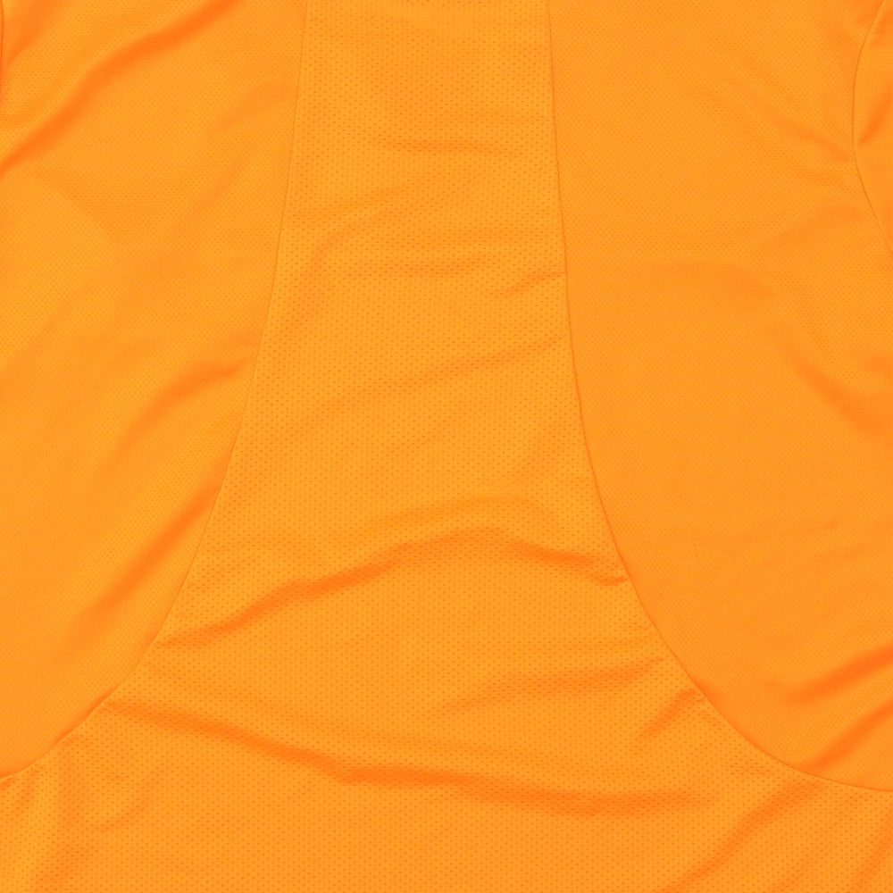 ASOS Womens Orange Basic T-Shirt Size 14