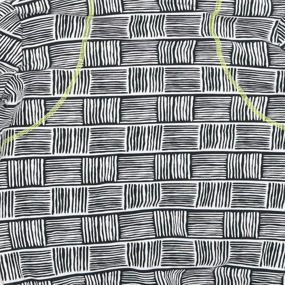 H&M Womens Black Pullover Sweatshirt Size 36