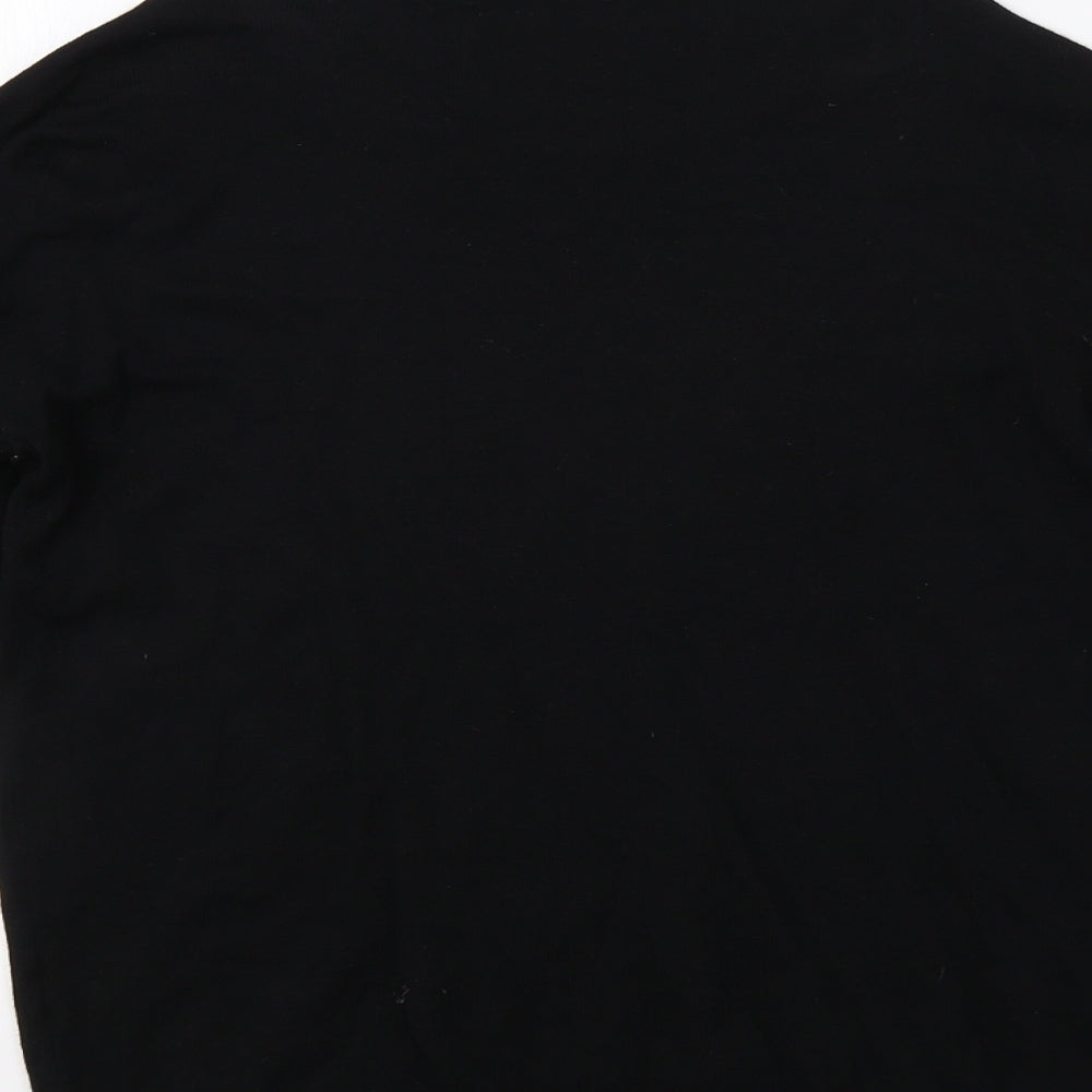 TU Womens Black Pullover Jumper Size 8