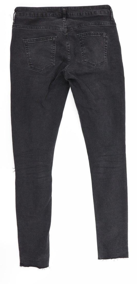 Denim Co Womens Black Skinny Jeans Size 6 L27 in