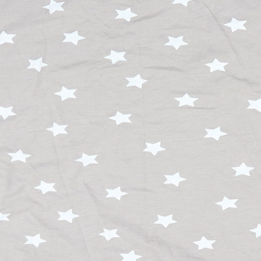 Time to Dream Womens Brown Geometric Pyjama Top Size XL - Star Print