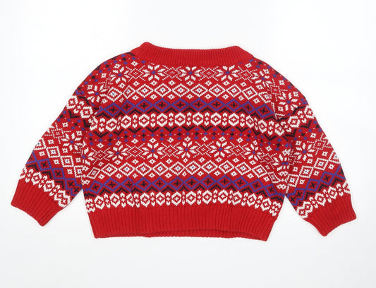 Womens UK Size S BDG Multicoloured Pullover Jumper