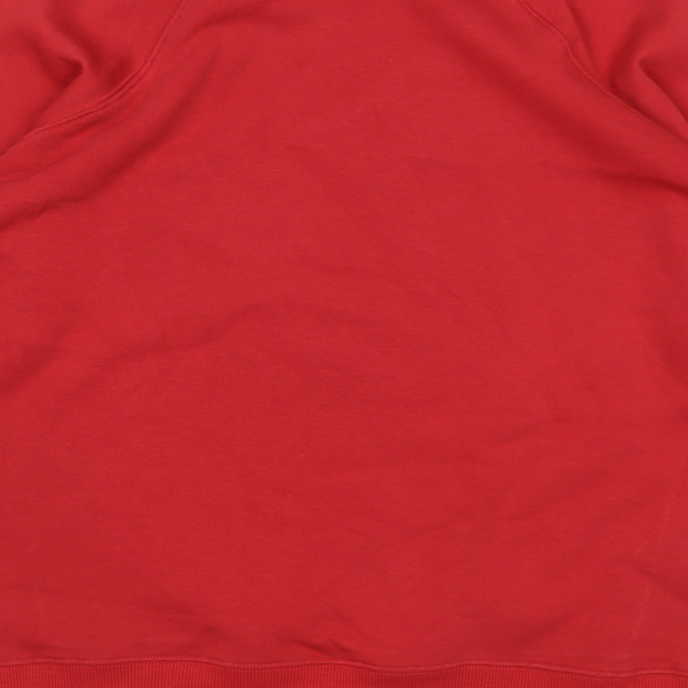 Mens UK Size M NEXT Red Pullover Sweatshirt