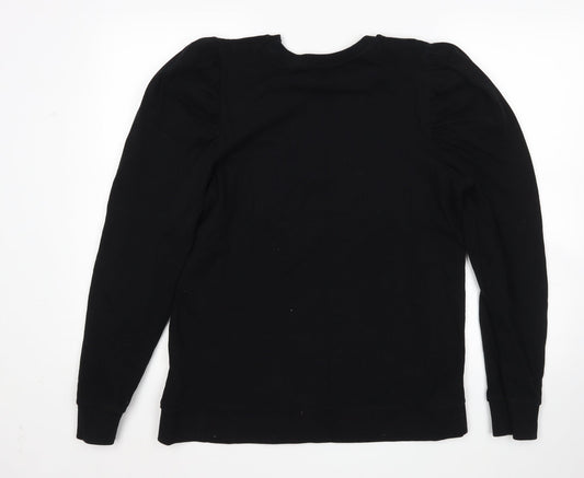 Womens UK Size S Zara Black Pullover Jumper