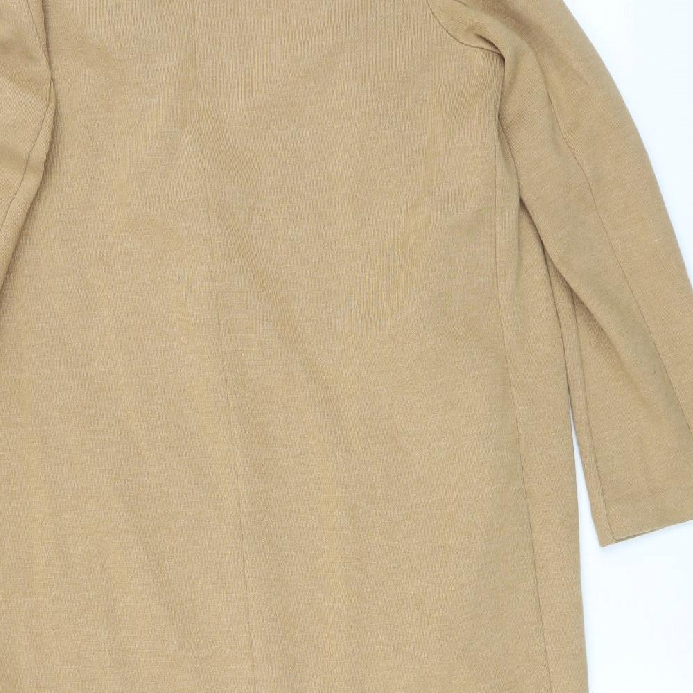 FOREVER 21 Womens Brown Overcoat Coat Size M