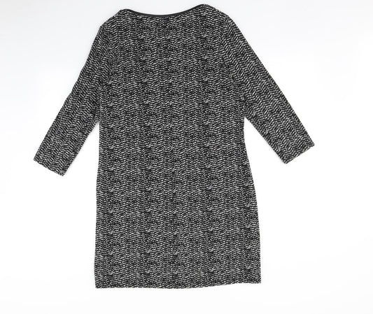 TU Womens Black A-Line Size 12