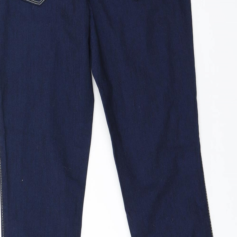 Womens UK Size 12 Primark Regular Fit Jegging Blue Trousers