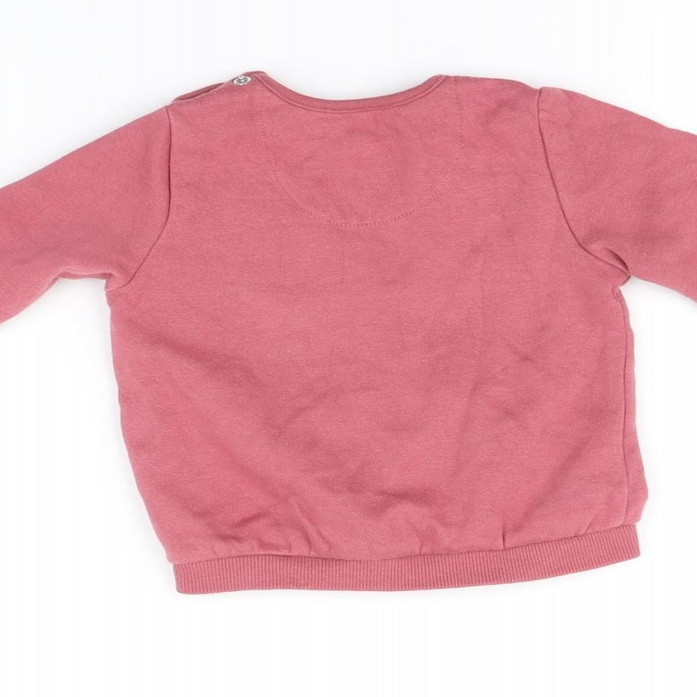 F&F Baby Pink Pullover Jumper Size 3-6 Months