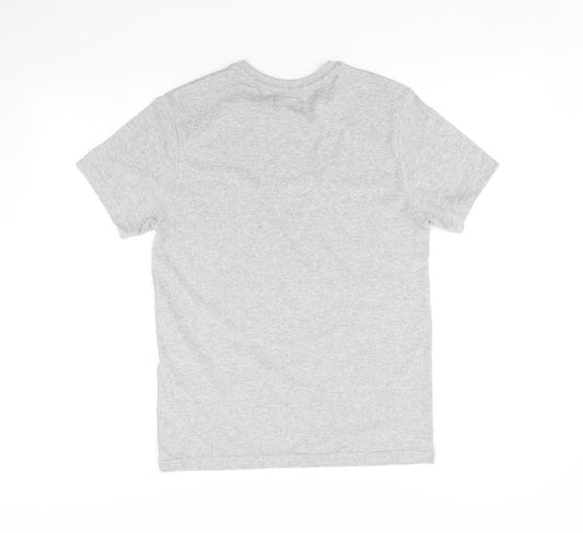 Mens UK Size S Burton Grey T-Shirt