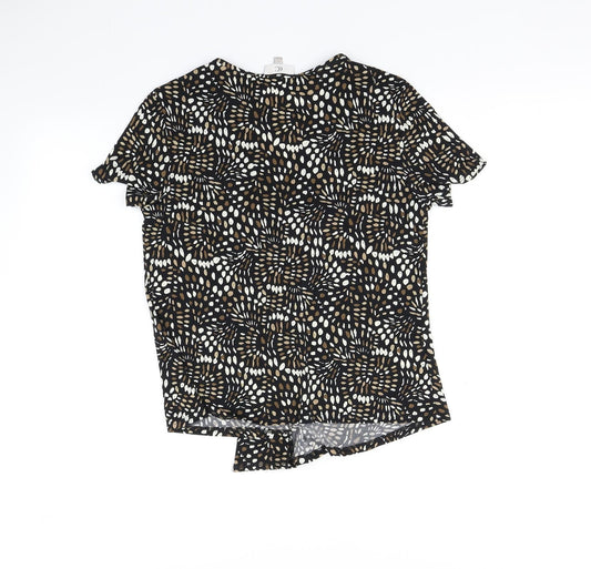 Womens UK Size S CC Multicoloured Basic T-Shirt