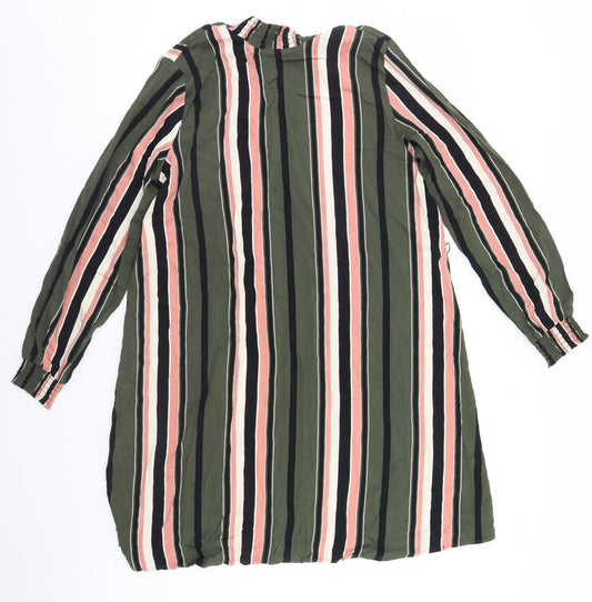 Womens UK Size 12 VILA Brown Basic T-Shirt
