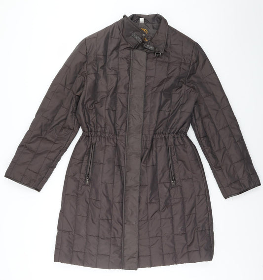 Womens UK Size M Roman Green Rain Coat