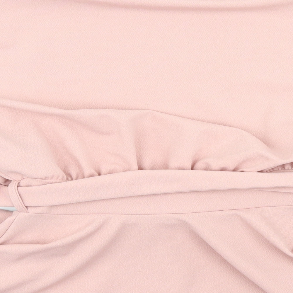 I SAW IT FIRST Womens Grey Basic Blouse Size 6