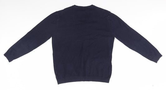 NEXT Mens Blue Pullover Jumper Size L