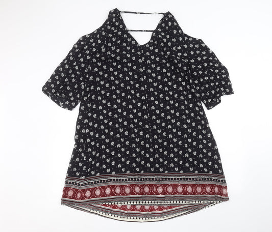 Clockhouse Womens Black A-Line Size 10