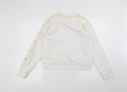 Primark Womens White Pullover Jumper Size XS