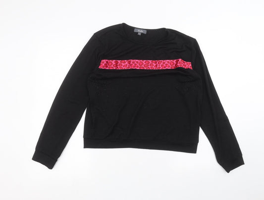 Womens UK Size 12 Studio Black Pullover Jumper