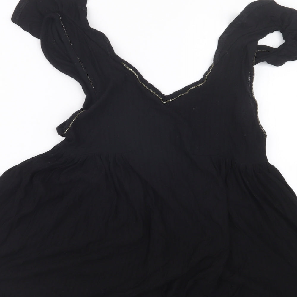 French Connection Womens Black Basic Blouse Size XS