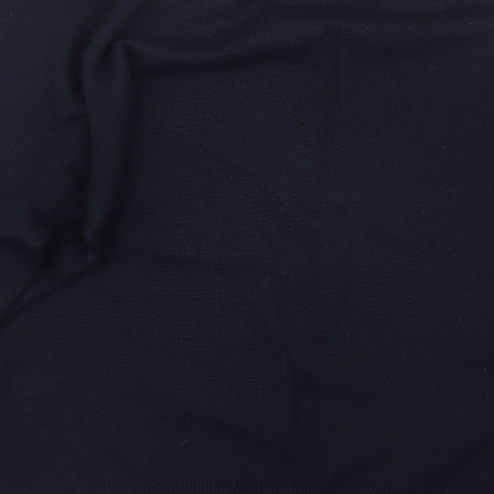 BHS Mens Blue Knit Pullover Jumper Size L