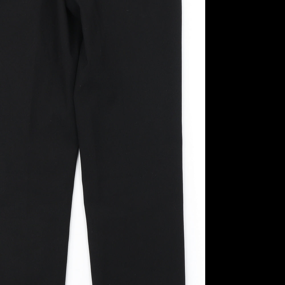 George Mens Black Dress Pants Trousers Size 32 in L29 in