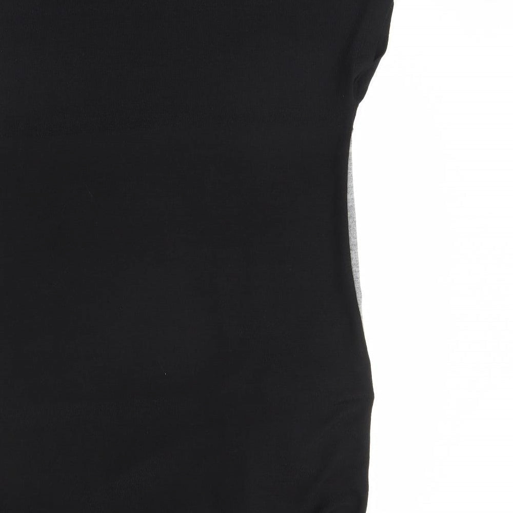 SheIn Womens Black Pullover Jumper Size L