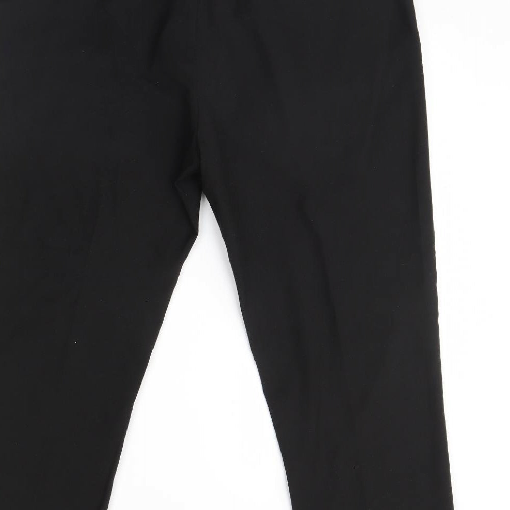 Jacamo Mens Black Dress Pants Trousers Size 36 L27 in