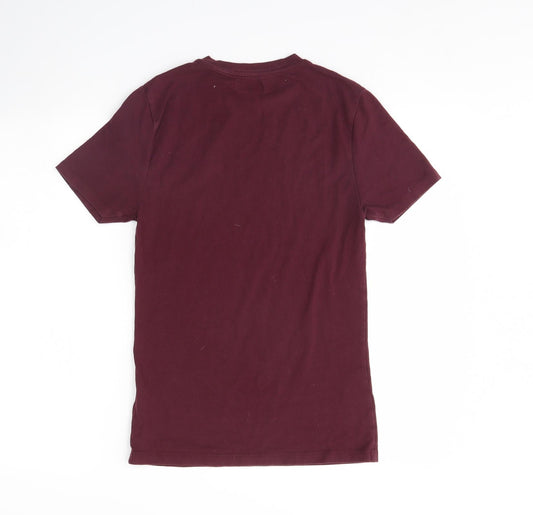 Topman Mens Purple T-Shirt Size XS