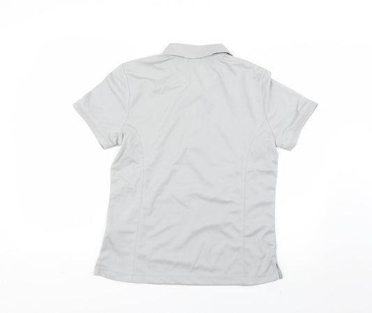 Premier Mens Grey Polo Size M