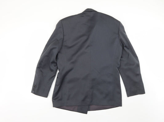 Mens UK Size 38 wilson Regular Grey Suit Jacket